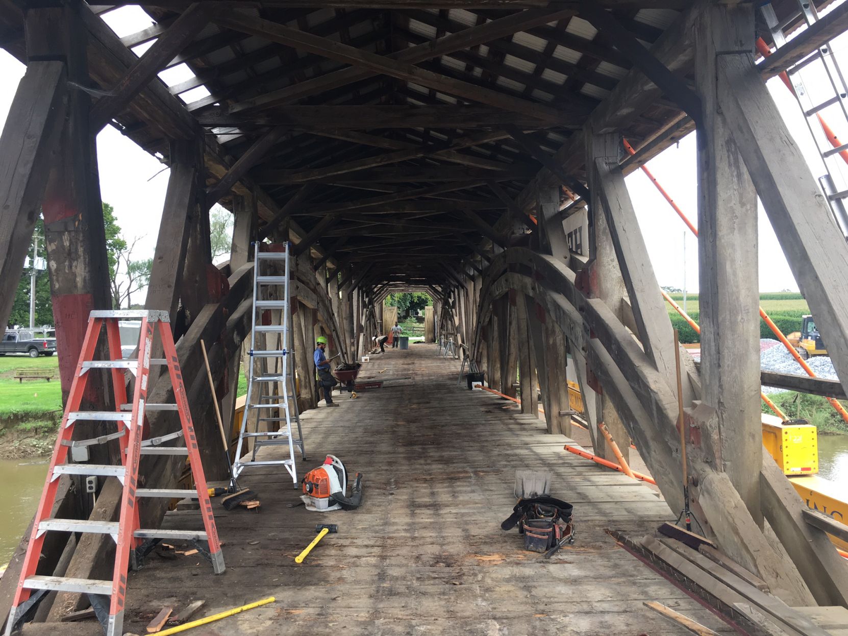 Herr’s Mill covered bridge